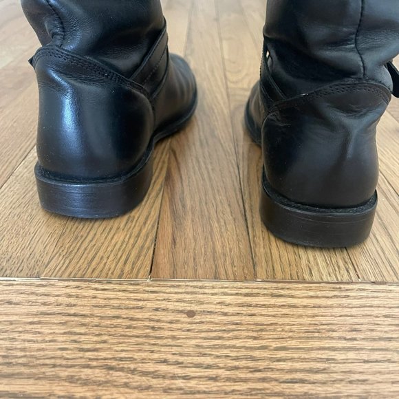 Frye Riding Boots Women’s Size 8 Shirley Black Made in Mexico - Picture 4 of 11